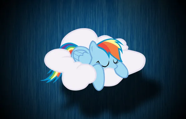 Cloud, My Little Pony, Rainbow Dash, MLP, Rainbow Dash