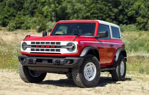 Ford, exterior, Bronco, Heritage, 2022