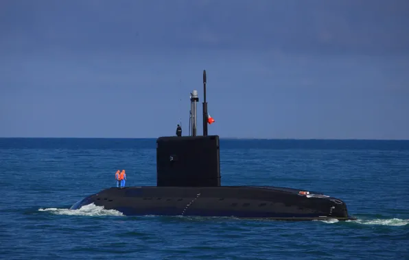 Boat, Navy, underwater, The black sea, diesel, "Rostov na Donu"