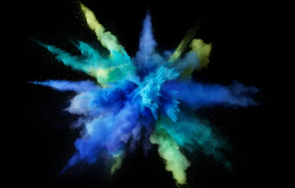 Picture Apple, Mac os, macOS, Color Burst, 5K, An explosion of color