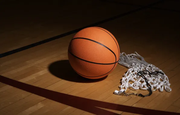 Photo, The ball, Mesh, Shadow, Basketball, Wallpaper, Darkness, Darkness