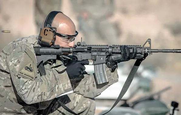 Training, U.S. Army, M4 semiautomatic rifle, Capt. Jacob Cortez