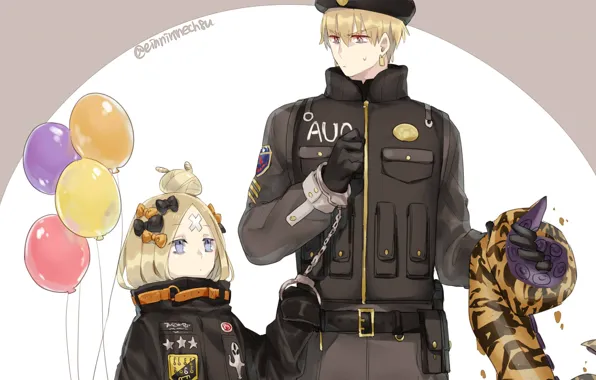 Girl, guy, the trick, Gilgamesh, the tentacles, Fate / Grand Order, The destiny of a …