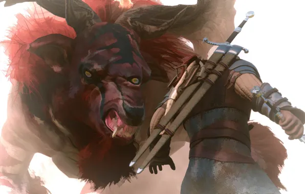 The game, monster, monster, The Witcher, The Witcher 3
