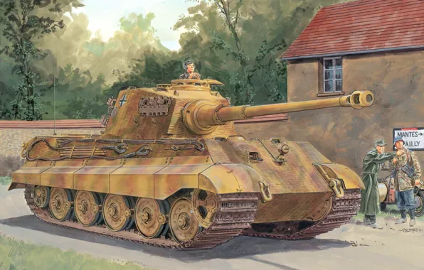 Germany, Tank, the Germans, the Wehrmacht, Royal tiger