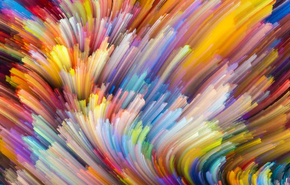 Picture paint, colors, colorful, abstract, rainbow, background, splash, painting