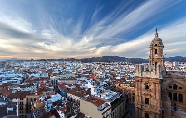 Picture Spain, Malaga, old town