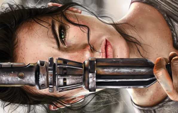 Picture art, Ray, Star Wars: The Force Awakens, Daisy Ridley, Daisy Ridley