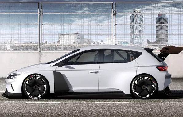 Side view, 2018, Seat, Cupra, E-Racer