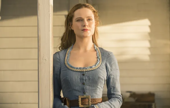 Picture HBO, Westworld, The world of the wild West, Dolores, skial, Dolores