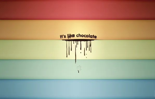 Picture line, Apple, chocolate, 149