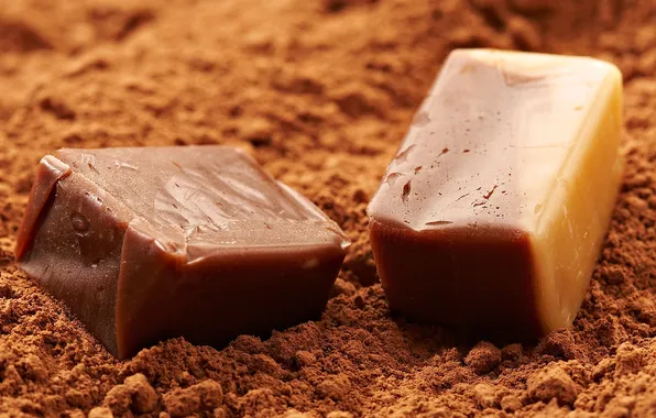 Candy, brown, cocoa, caramel Wallpaper