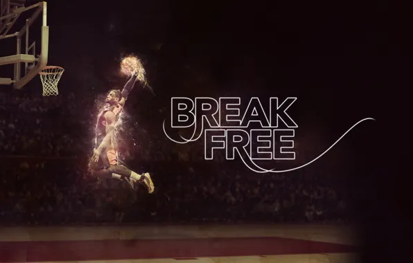 Field, Fire, Basketball, NBA, LeBron James, Hang, Player, Break Free
