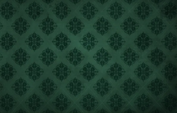 Green, background, pattern, dark, ornament