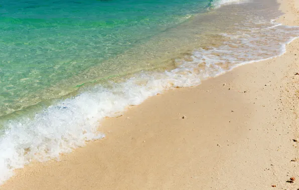 Sand, sea, wave, beach, summer, summer, beach, sea