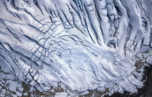 Ice, glacier, geological