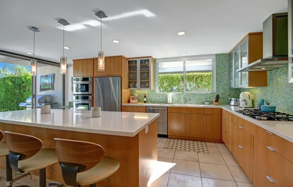 Design, style, interior, kitchen, dining room, grill