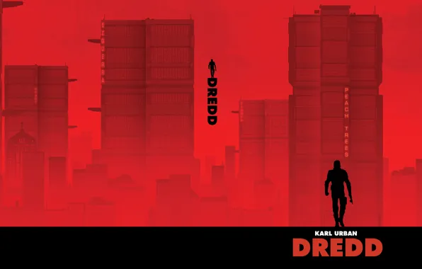 The city, Dredd, Judge Dredd, Mega-City One