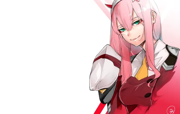 Look, girl, strip, 002, Darling In The Frankxx, Cute in France, Zero Two
