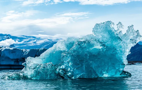 Ice, sea, photo, iceberg