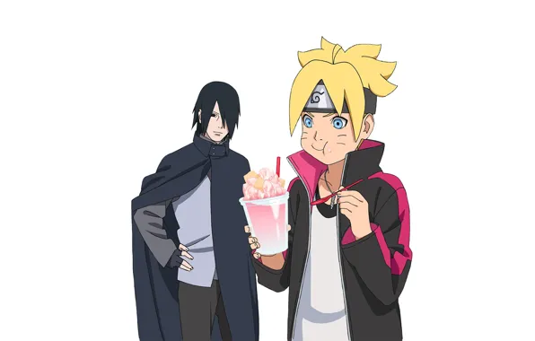 Anime, art, Naruto, Sasuke Uchiha, Boruto