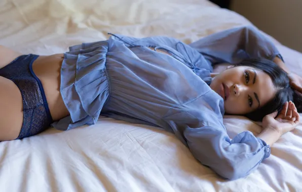 Asian, model, beauty, brunette, see through, Chloe Rose