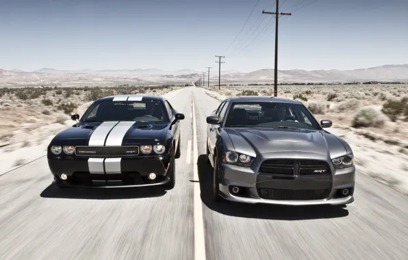Picture the sky, coupe, Dodge, SRT8, Challenger, sedan, Dodge, Charger