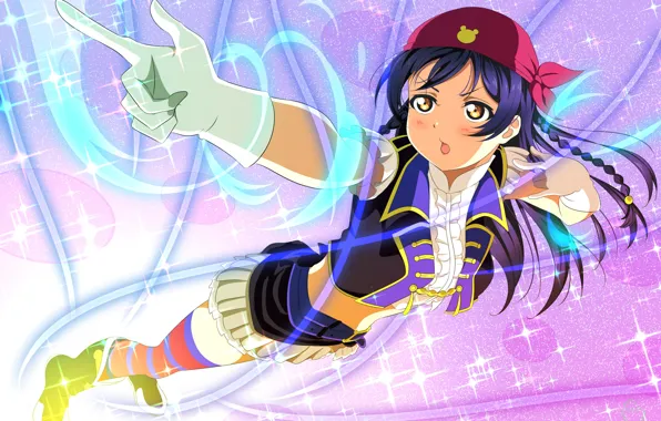 Background, Shine, hand, art, girl, gesture, Love Live School Idol Project, Living love