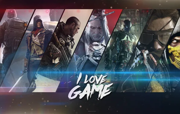 Picture Call of Duty, The Witcher, Batman, Mortal Kombat, Unity, Arkham Knight, Advanced Warfare, Igors