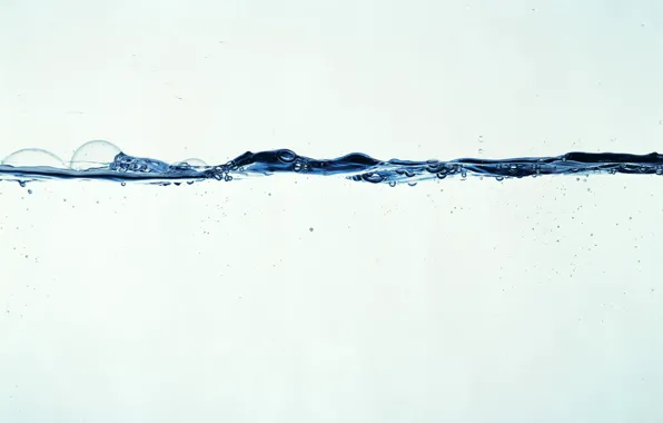 Picture water, line, bulbashki