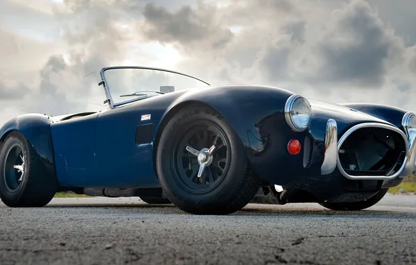 Picture blue, sport, Cobra, convertible