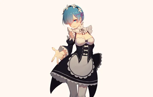 Girl, From scratch, REM, Re: Zero Kara Hajime Chip Isek Or Seikatsu
