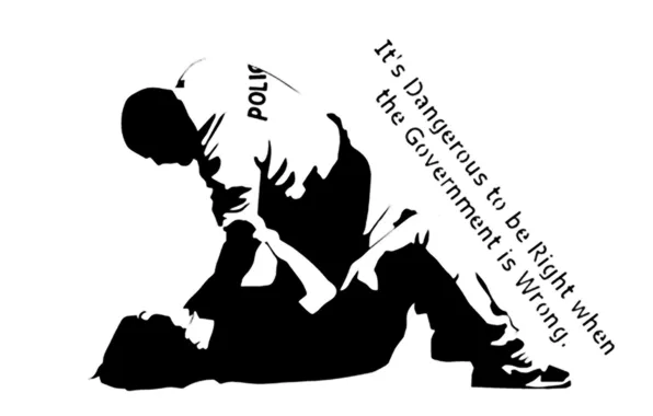 People, The government, Police, Citizens, The expression
