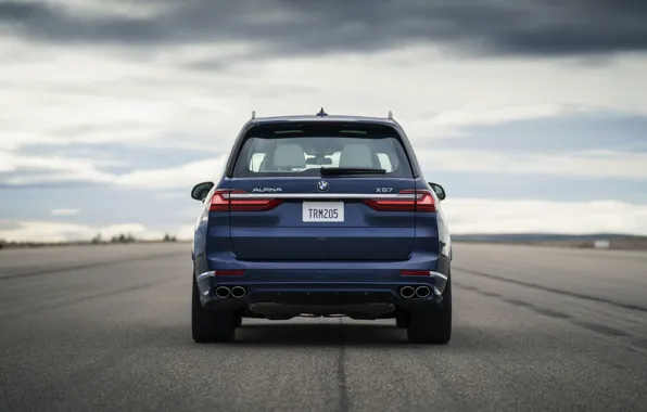 BMW, back, crossover, SUV, Alpina, 2020, BMW X7, X7