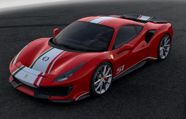 Asphalt, background, Ferrari, 2019, 488 The Track The Ferrari Drivers