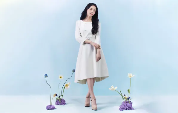 Flowers, 2560x1440, Wallpaper for desktop, kpop, 16:9, blackpink, blackpink, kim jisoo