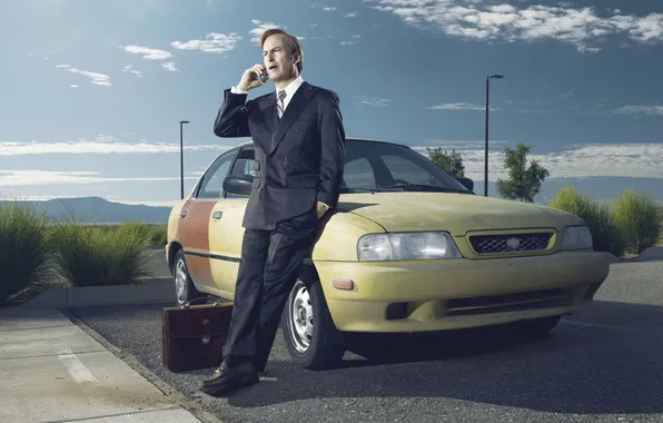 Picture machine, costume, bag, amc, Bob Odenkirk, better call Saul, better call saul