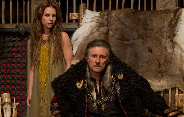 The series, drama, Vikings, historical, The Vikings, Jessalyn Gilsig, Gabriel Byrne, Siggy