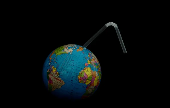 Earth, tube, globe