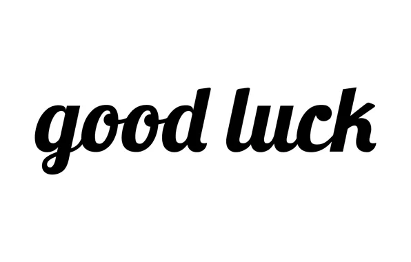 Picture wish, words, good luck, good luck