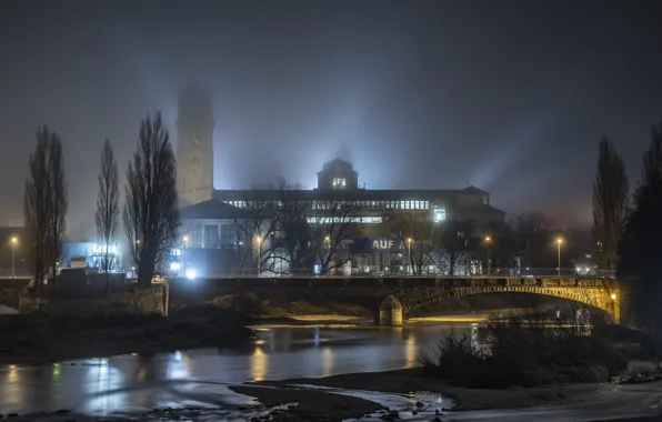 Munich, mist, The German Museum