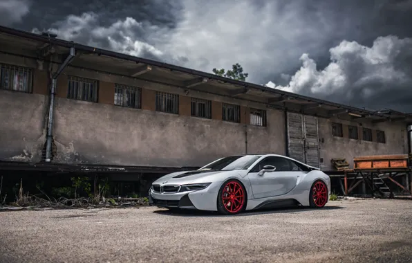 Red, Wheels, i8