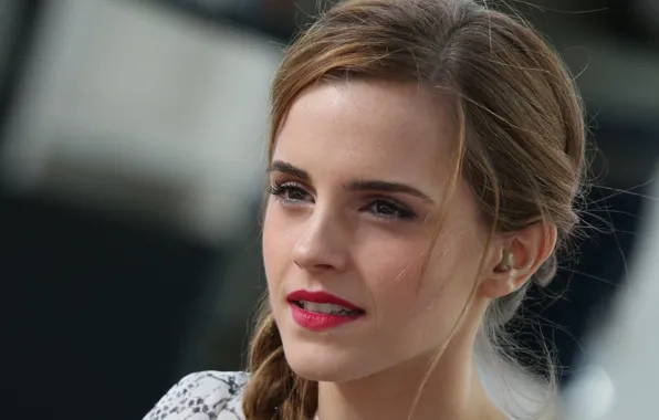 Portrait, makeup, actress, Emma Watson, Emma Watson, model, hair, model