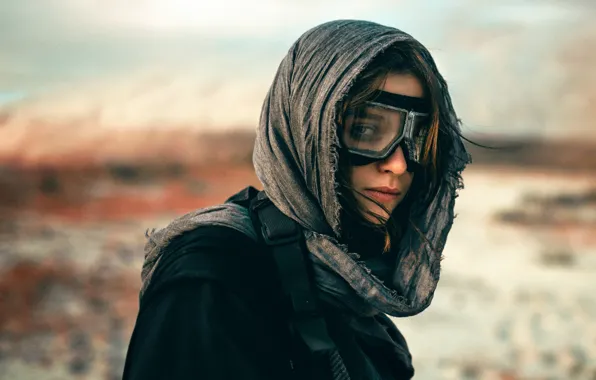 Look, glasses, the beauty, bokeh, Blackbird