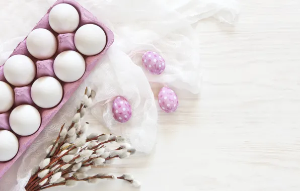 Eggs, Easter, happy, eggs, easter, decoration