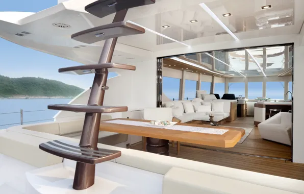Design, style, interior, yacht, salon, Suite