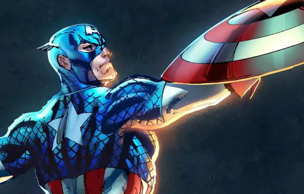 Superhero, marvel, Captain America, captain america, Marvel Heroes, trading card steam