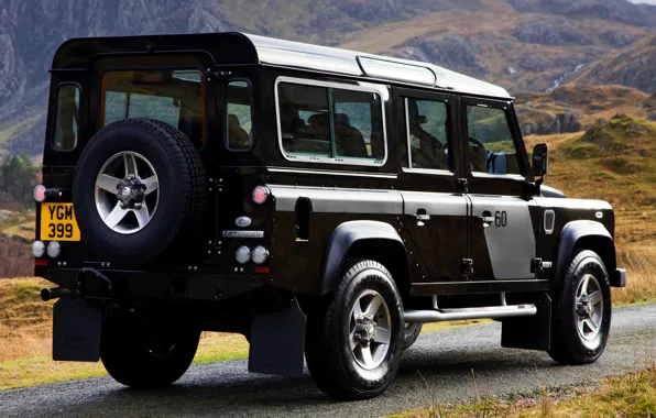 2008, Land Rover, Defender, the five-door, SVX, 60th Anniversary Edition