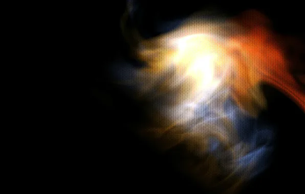 Light, Wallpaper, smoke, gas, screen, basis
