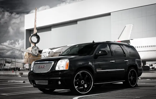 Wheels, color, GMC, Denali, Yukon, lowered, matched, Gianelle